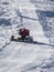 Snowcat, ratrack PistenBully - machine for snow preparation while working in Alpe D\\\'huez