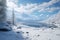 Snowcovered landscapes with pristine beauty and