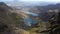 Snowdon in National Park Snowdonia in Wales