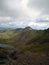 Snowdonia, Beautiful Wales. Taken from the Snowdon Summit. Mountains , Peaks, Clouds