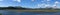 Snowdonia mountain range panorama