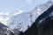 Snowed mountains in the area Ramsau - Austria