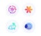 Snowflake, Animal tested and Wind energy icons set. World water sign. Vector