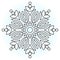 Snowflake coloring book page. Merry christmas and happy new year coloring book page. Ð¡hildren and adults coloring with snowflake