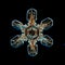 snowflake crystal natural