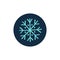 Snowflake doodle icon