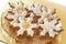 Snowflake gingerbread cookies