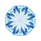 Snowflake graphic design element