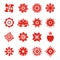 Snowflake icons