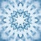 Snowflake Mirage - Abstract Art Piece