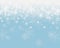 Snowflake pastel bokeh glitter background