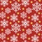 Snowflake Pattern_Red