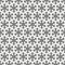 Snowflake seamless pattern. Repeating snowflakes background. Repeated geometric snow texture. Geometry line frost prints for