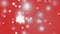 Snowflake six star twelve branch short thorn wing falling on black screen, ice dust particles element for Christmas festival