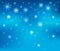 Snowflake theme background 2