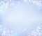 Snowflake theme background 8