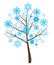 Snowflake tree