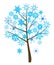 Snowflake tree