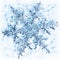 Snowflake winter background