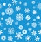 Snowflakes Seamless Background