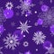 Snowflakes vector icons frozen frost star Christmas