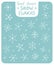 Snowflakes vector icons frozen frost star Christmas decoration snow winter flakes