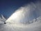 Snowmachine in Action - Snow Blower