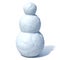 Snowman 3d rendering