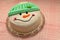 Snowman Birthday Cake