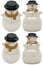Snowman ceramic toy