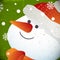 Snowman illustration for Christmas design