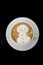 Snowman Latte Art Coffee