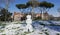 Snowman in Rome