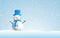 Snowman, Snowflakes and Winter background, christmas posters, Winter landscape,vector design