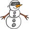 Snowman Vector Illustration