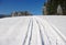 Snowmobile track