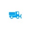 Snowplow icon on white