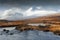 Snows on Rannoch Moor Hills