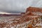 Snowstorm sweeps through Monument Valley