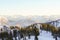 Snowy Alpine Panorama