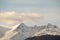 Snowy Andes mountains in Ushuaia. Land of Fire.