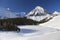 Snowy Cold Winter Landscape Scenic View Kananaskis Country Canadian Rocky Mountains