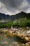 Snowy Lakes in the Karkonosze / Krkonose / Giant Mountains in Poland