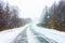 Snowy Land Road