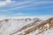 Snowy landscape from Rtanj mountain in winter, Serbian Carpathians