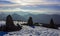 Snowy Landscape on the Summit of Ben Nevis, Scotland