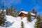 Snowy landscape - Winter ski resort in Austria - Hochzillertal