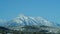 Snowy mountain peak near Trinidad Colorado.