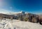 Snowy Mountains in Big Sky Montana