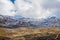 Snowy mountains covered in snow landscape. Australian Alps, Mount Kosciuszko National Park, NSW, Australia